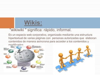   Relevancia.CÓMO SE CONCIBE ??Trabajo conjuntoCrear comunidades docentesAproximarnos  al aprendizaje  formal e informal 