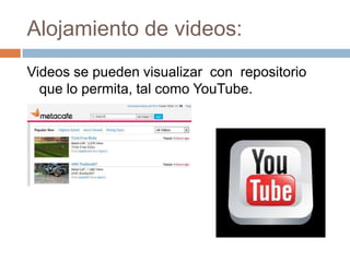 Las herramientas web 2.0Los servicios de red social