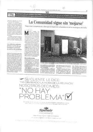 La Cañada Real en los medios