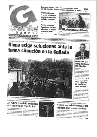 La Cañada Real en los medios