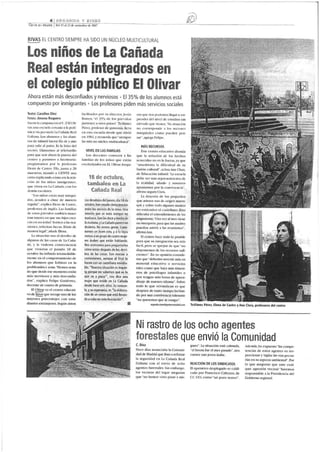 La Cañada Real en los medios