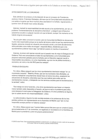 La Cañada Real en los medios