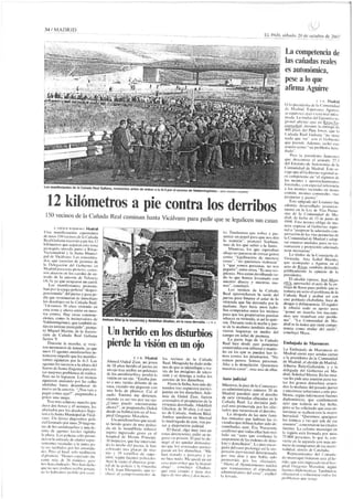 La Cañada Real en los medios