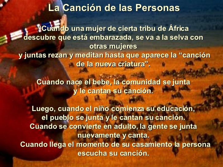 La canción africana
