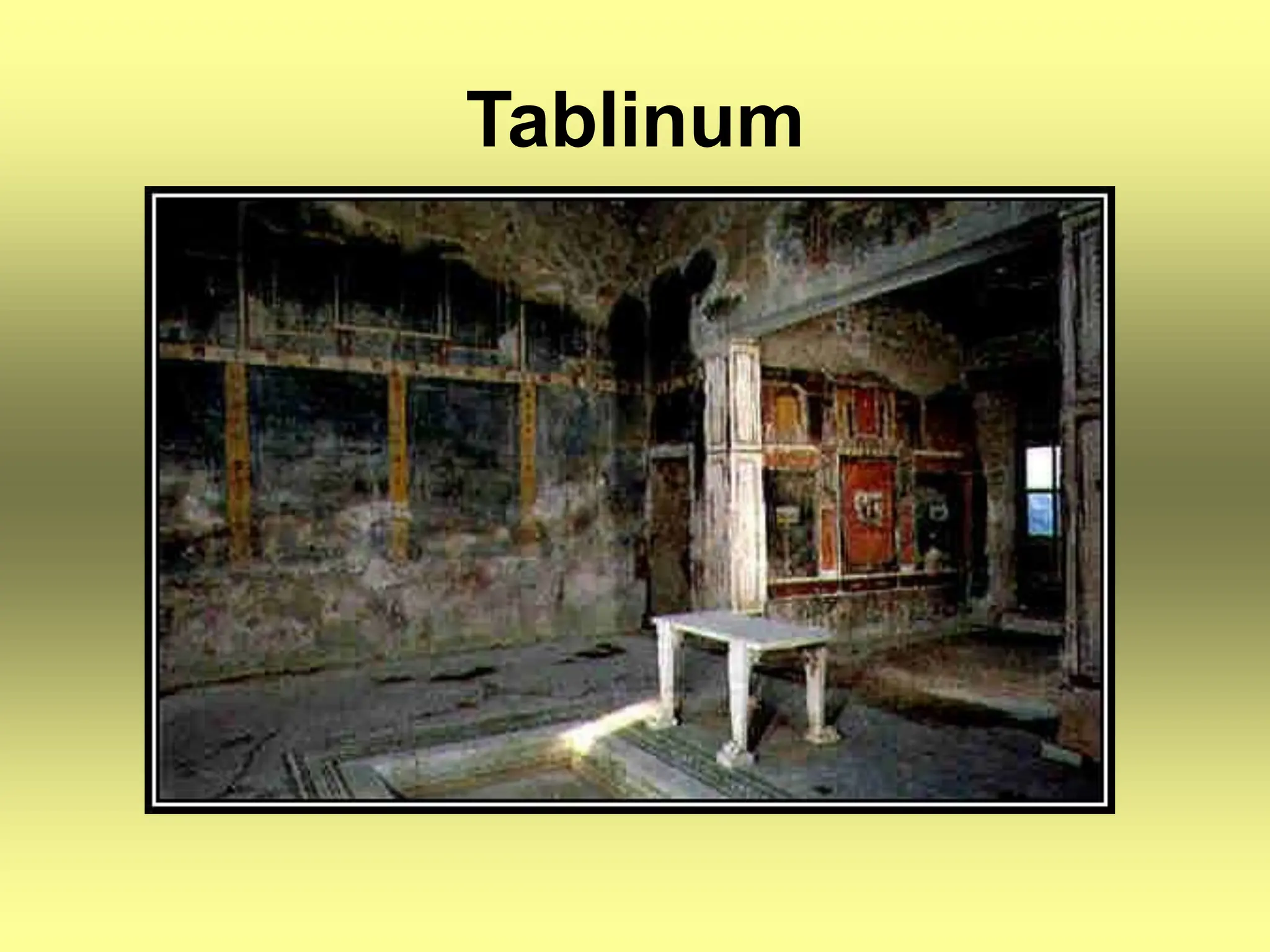 Descripción domus romana en la época clásica | PPT