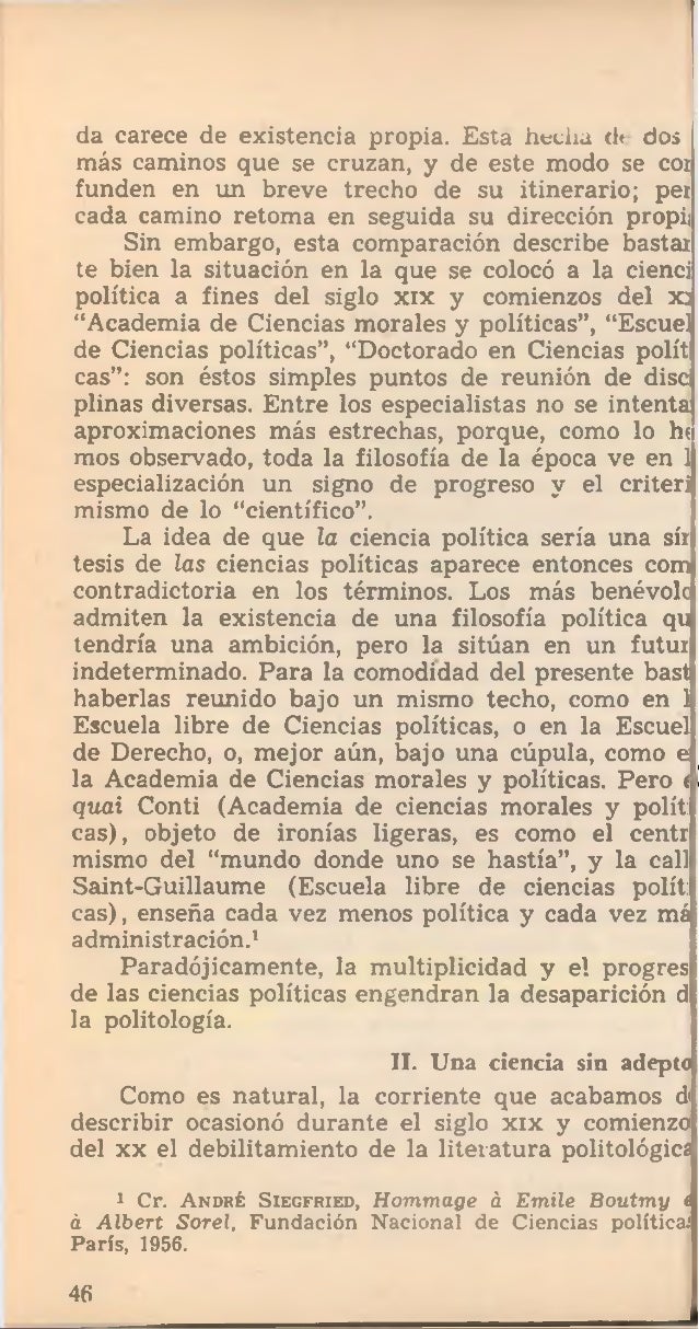 La Ciencia Politica De Marcel Prelot