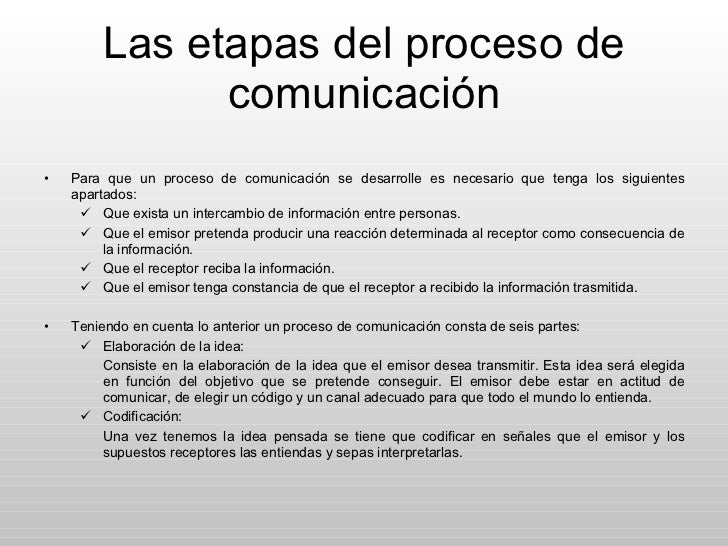 Resultado de imagen de procesos de comunicacion en la empresa