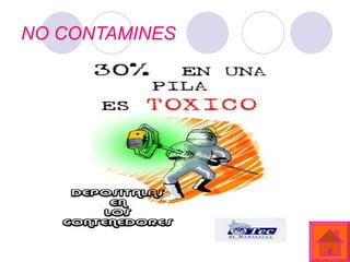 NO CONTAMINES 