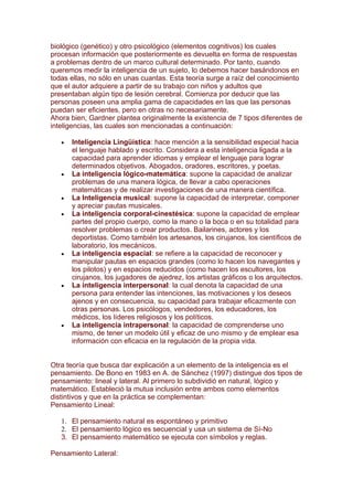 La Cratividad Y El Aprendizaje