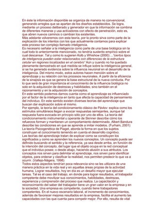 La Cratividad Y El Aprendizaje