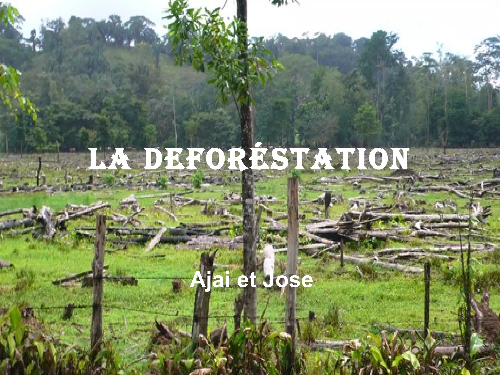 La Defor é station Ajai et Jose