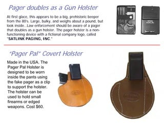 Los Angeles disguised weapons - sheriff department | PDF
