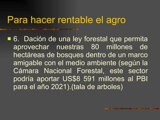 La Economia Del PéRu Y La De Los Peruanos Slide 37