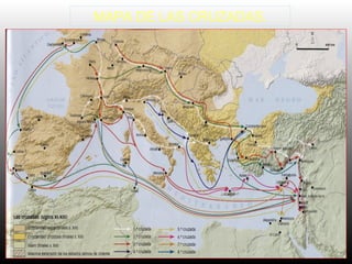 MAPA DE LAS CRUZADAS.

 