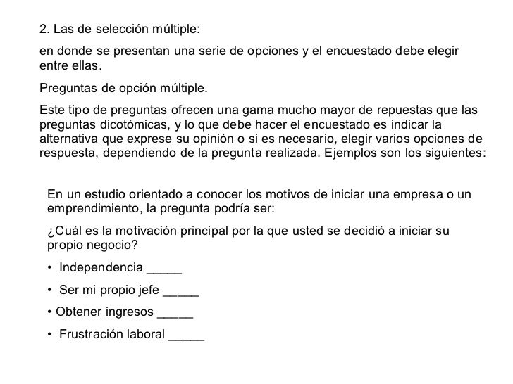 preguntas abiertas y cerradas de emprendimiento la encuesta preguntas abiertas y cerradas de emprendimiento la encuesta