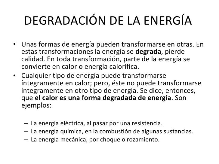 La Energía