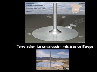 Torre solar: La construcción más alta de Europa 