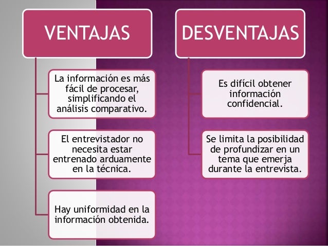 La entrevista