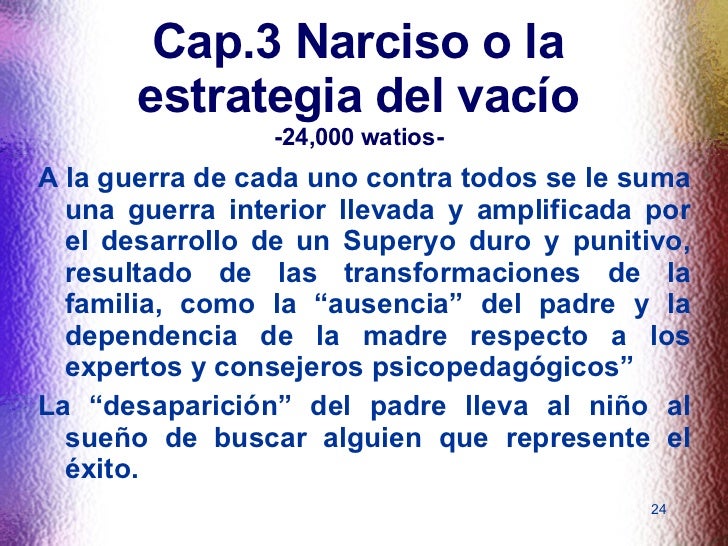 Gilles Lipovestky - La era del vacio (resumen)