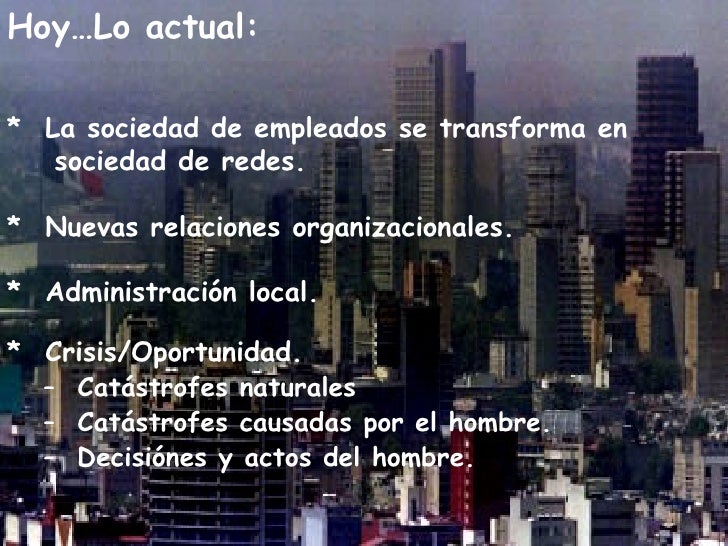 La Era Que Estamos Viviendo