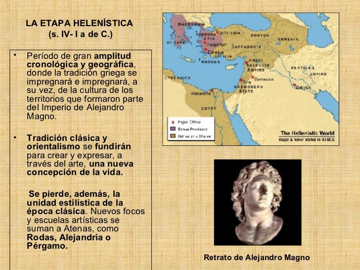 La Escultura Griega La Etapa HeleníStica