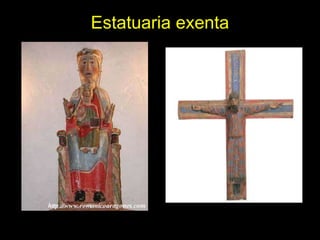 Estatuaria exenta
 