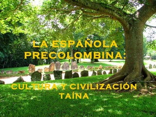 LA ESPAÑOLA PRECOLOMBINA: CULTURA Y CIVILIZACIÓN TAÍNA 