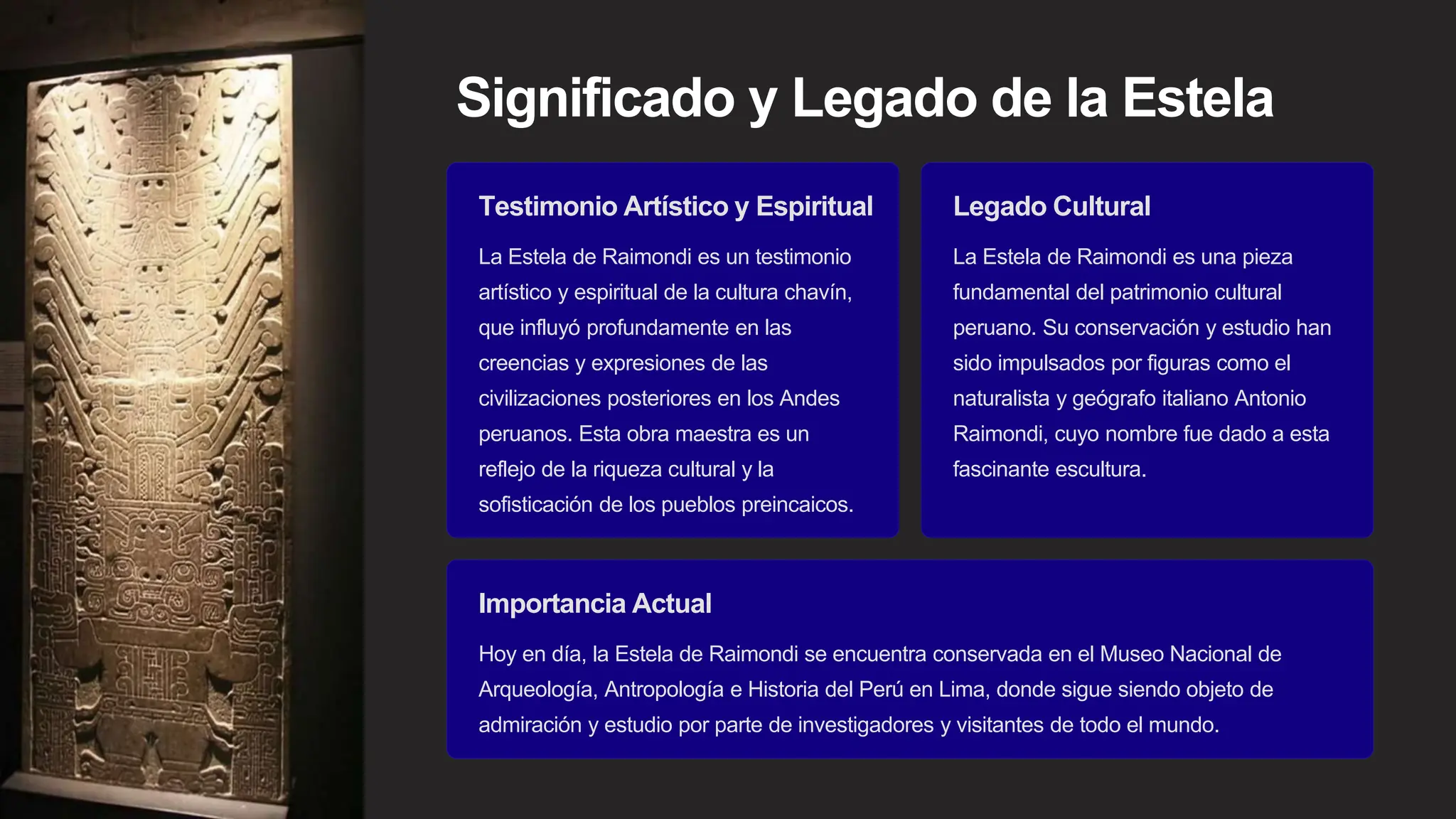 Estela Raimodi La-Estela-de-Raimondi-Un-Tesoro-Arqueologico-Peruano.pptx