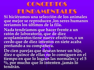 LA FECUNDACIÓN IN VITRO