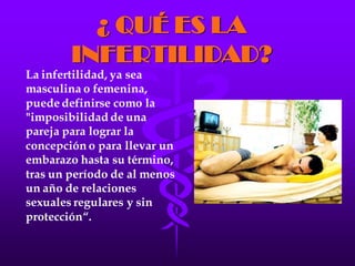 LA FECUNDACIÓN IN VITRO