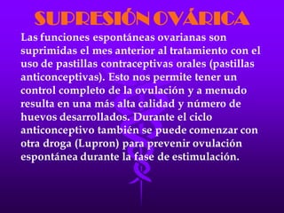 LA FECUNDACIÓN IN VITRO