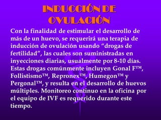 LA FECUNDACIÓN IN VITRO