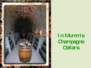 In Mumm's Champagne Cellars 