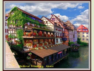 Medieval Strasburg, Alsace 