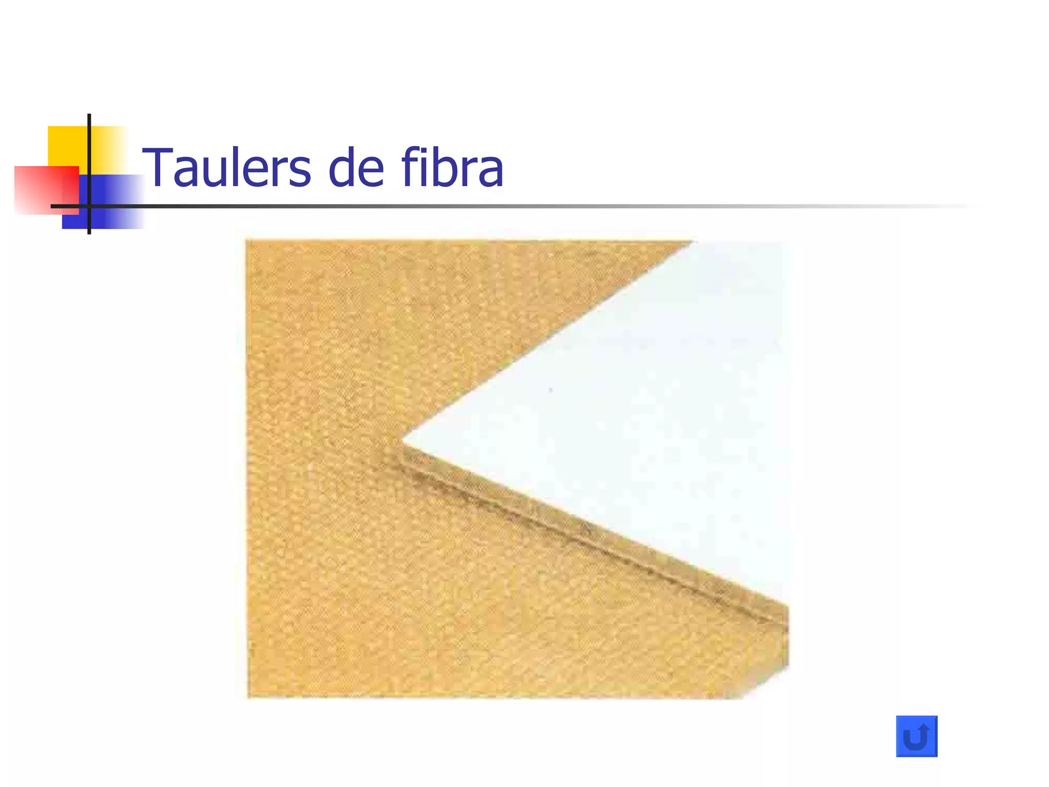Taulers de fibra 