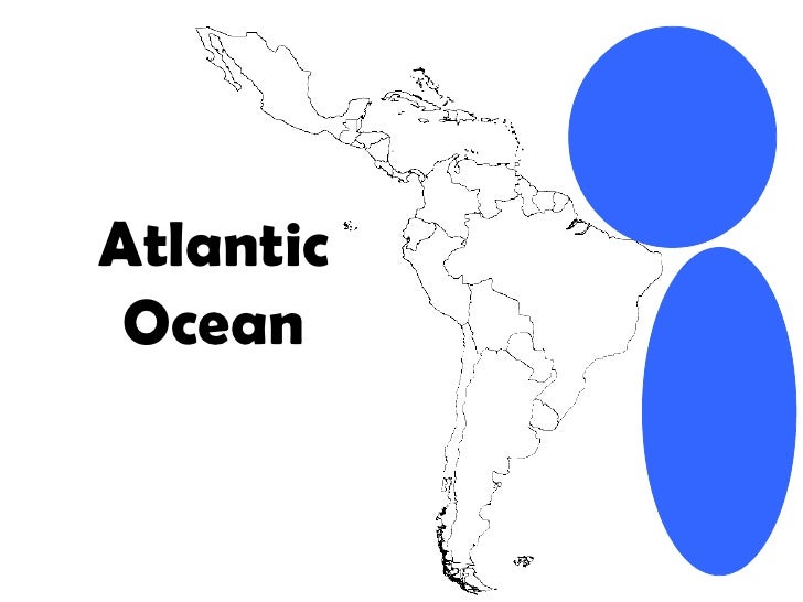Atlantic Ocean On Latin America Map 