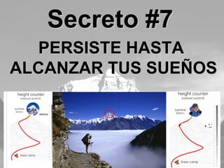 PERSISTE HASTA  ALCANZAR TUS SUEÑOS Secreto #7 