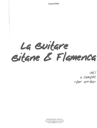 Tablatura Flamenco : La guitare-gitane-flamenca-vol-1
