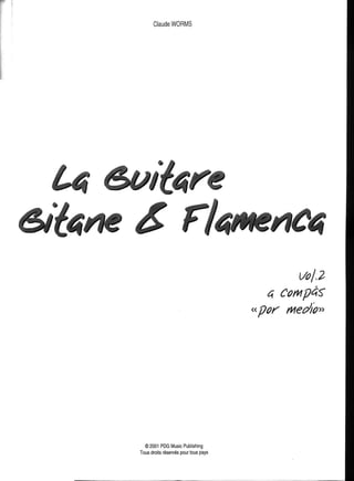 Tablatura Flamenco : La guitare-gitane-flamenca-vol-2