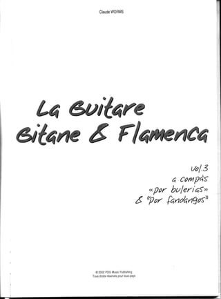 Tablatura Flamenco : La guitare-gitane-flamenca-vol-3