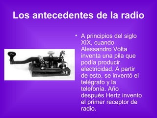historia la radio