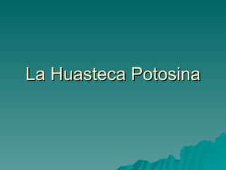 La Huasteca Potosina 
