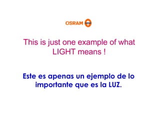 La Importancia De La Luz