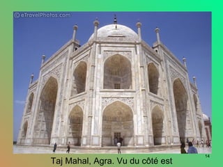 Taj Mahal, Agra. Vu du côté est 