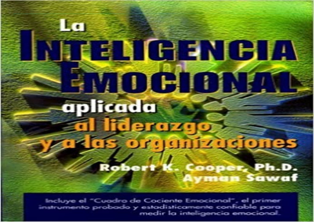 PDF/BOOK La inteligencia emocional aplicada al liderazgo y a las orga…