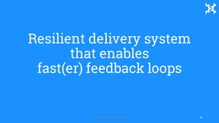 Resilient delivery system
that enables
fast(er) feedback loops
90@manupaisable | manuelpais.net
 