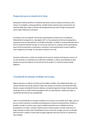 La Leyenda De La Ouija