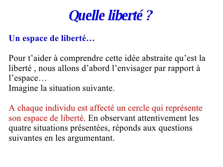 La liberte