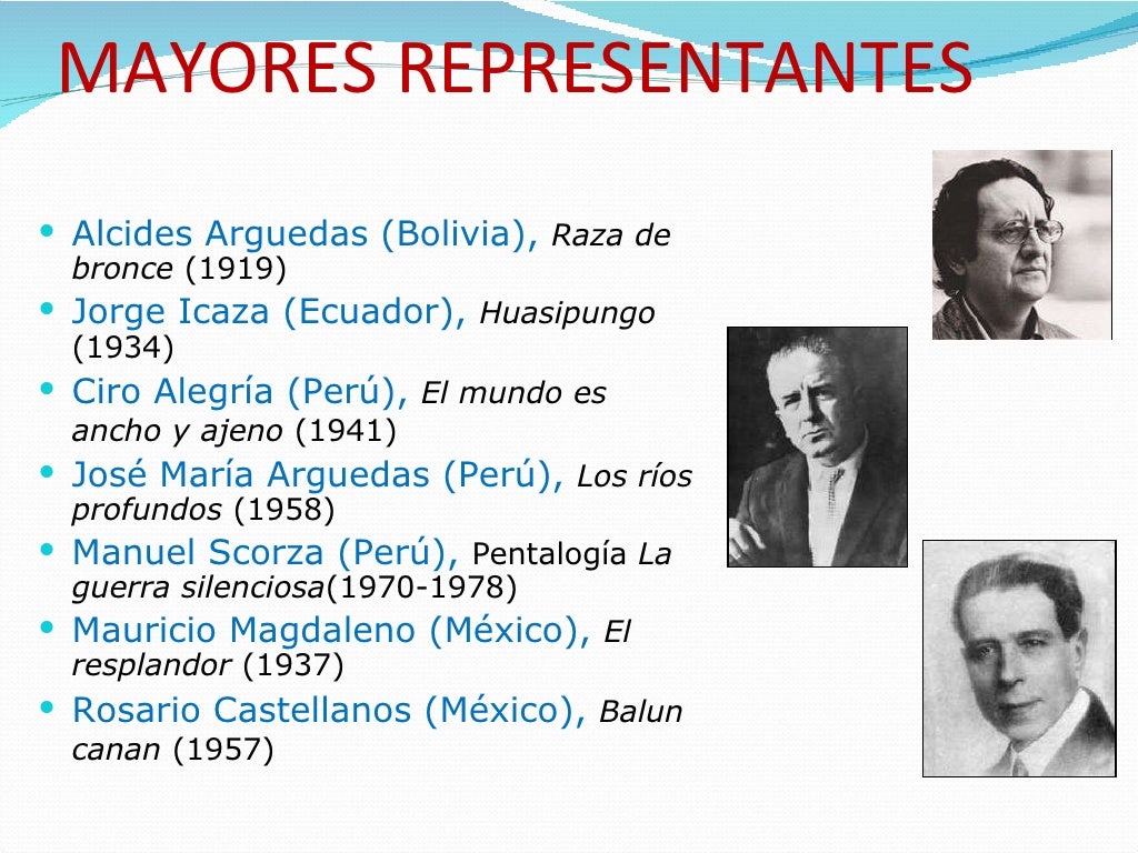 La Literatura Indigenista