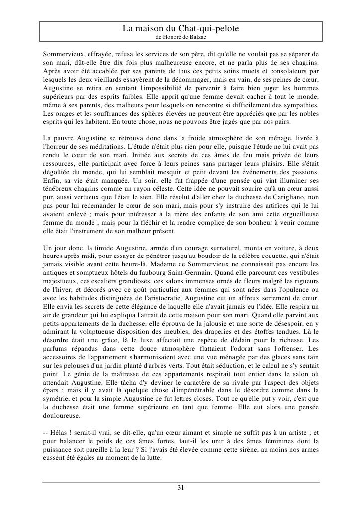 La Maison Du Chat Qui Pelote Résumé